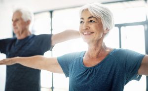 Healthy Living at Riverside Gardens Retirement Village in North Richmond, yoga.
