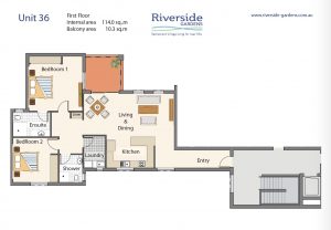 Available unit at Riverside Gardens. Retirement living in North Richmond NSW